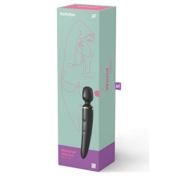 Satisfyer Masseur Wand-er Women Noir - Tête 78mm